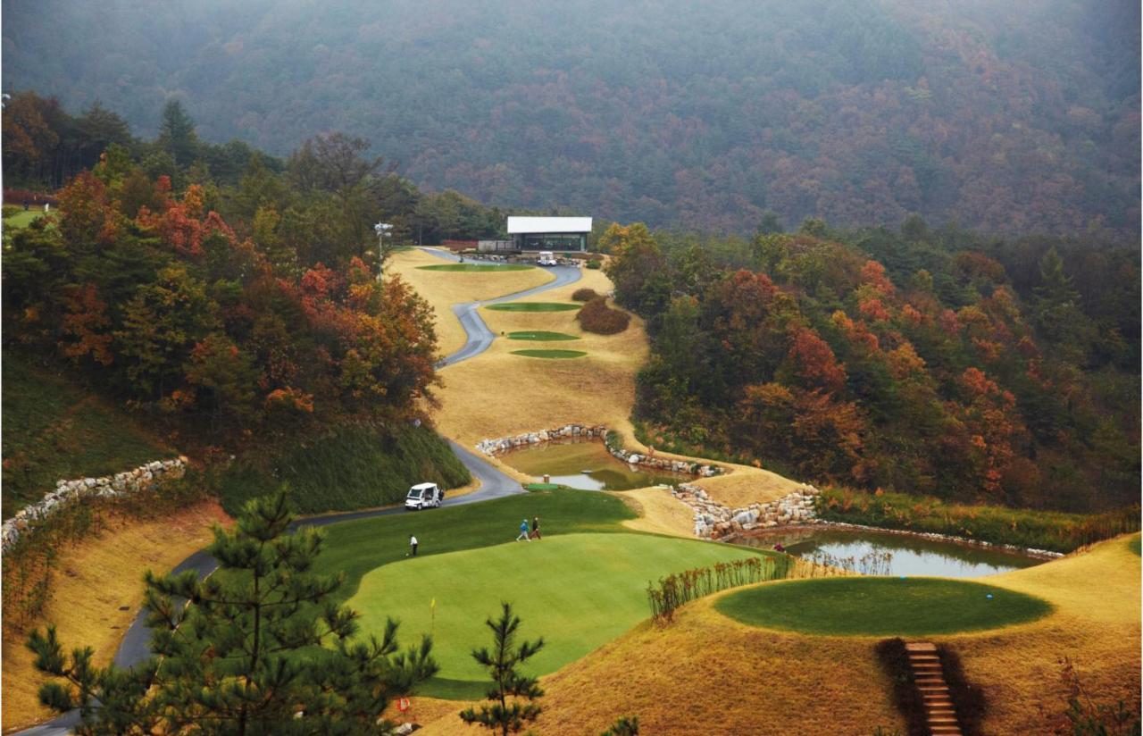 Tops10 Resort Donggang Cistar Yeongwol Exteriér fotografie